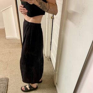 Flax brand maxi skirt 100% linen